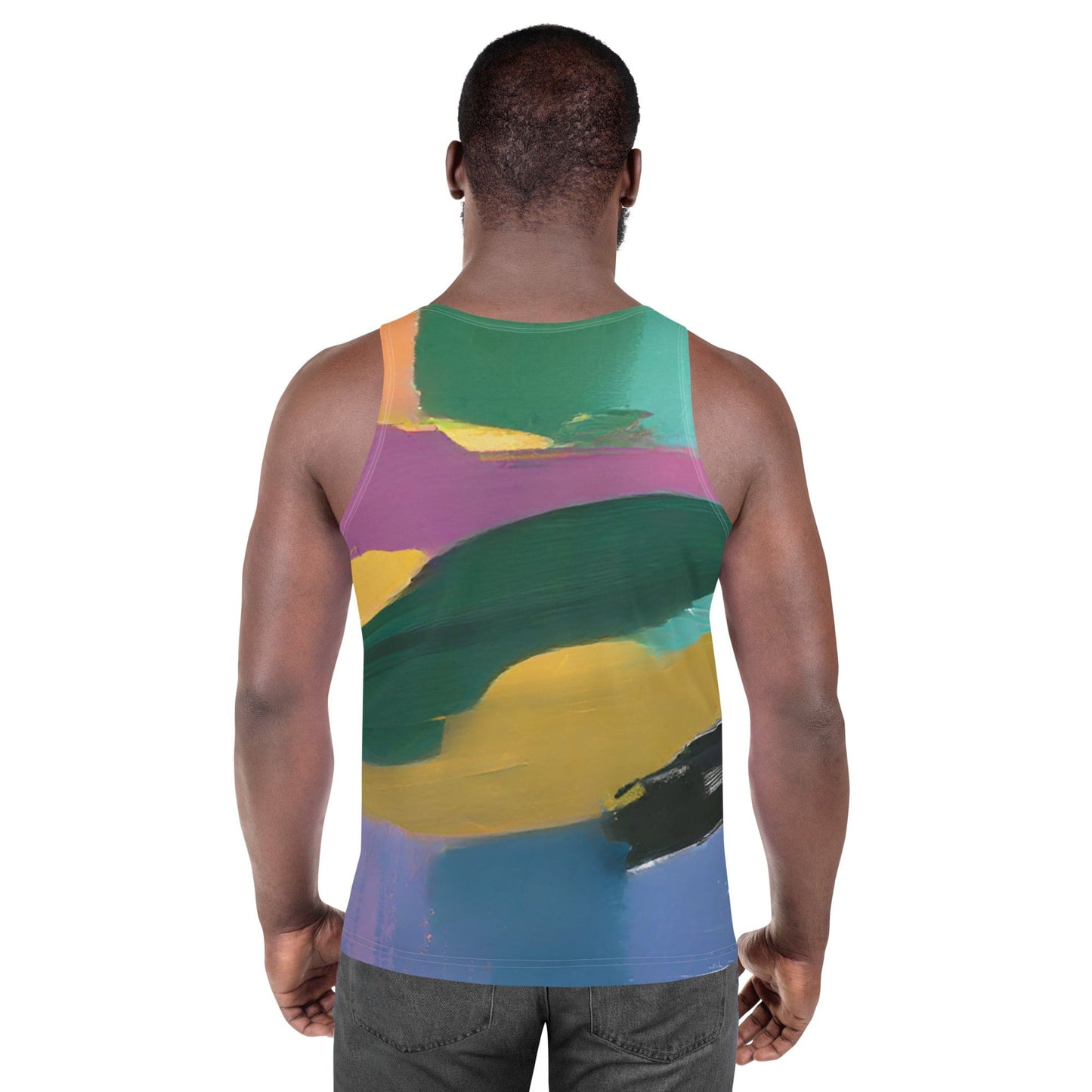 Mens Stretch Fit Tank Top - Stand Firm