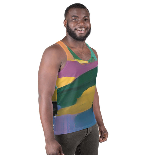 Mens Stretch Fit Tank Top - Stand Firm